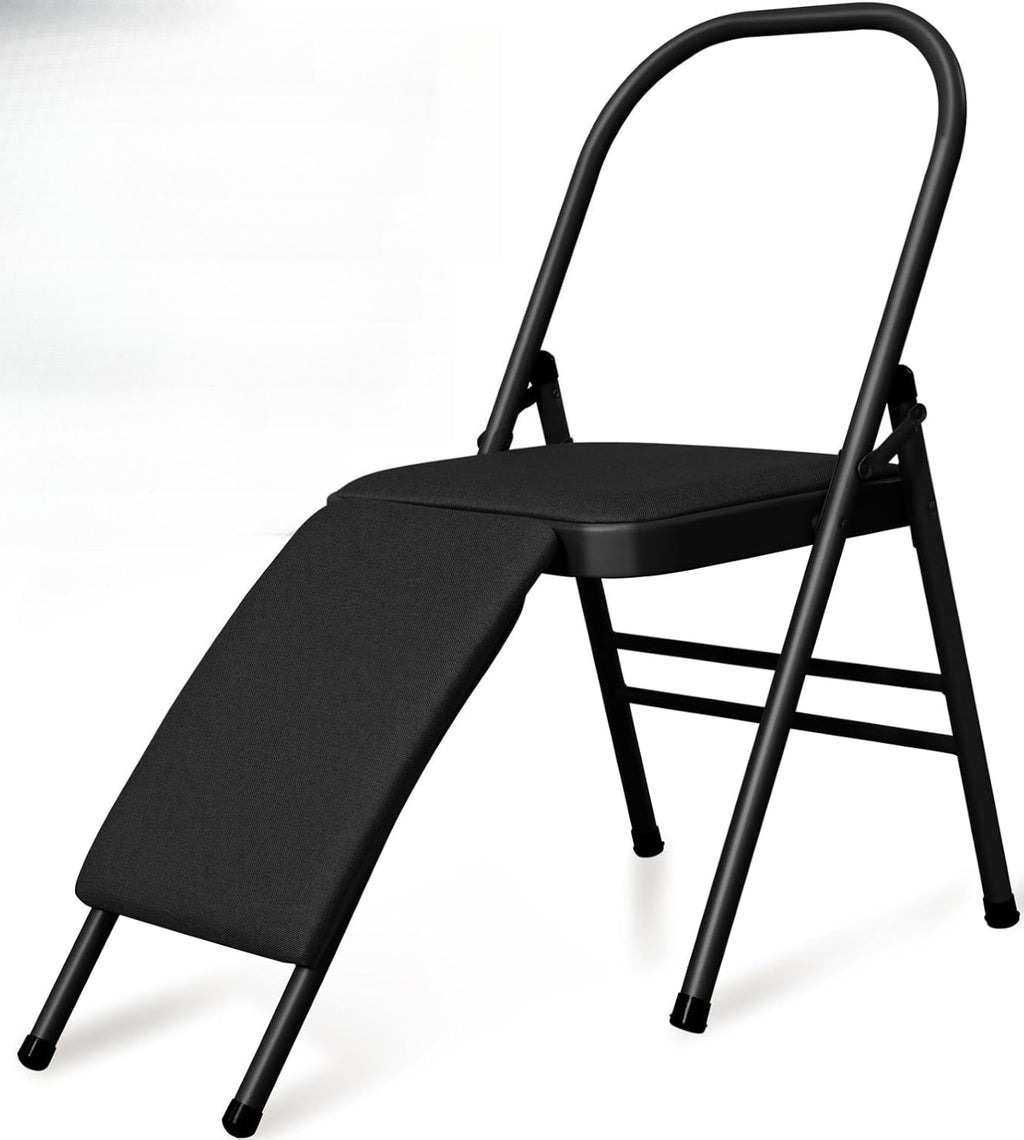 Folding Yoga Chair with Lumbar Support