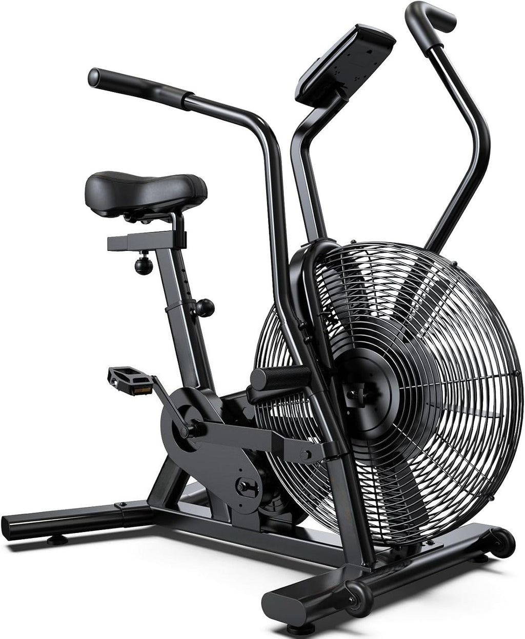 Air Resistance Fan Bike with Dual Handlebars
