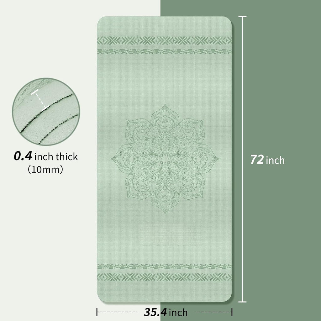 Extra Wide Thick Non-Slip Yoga Ma