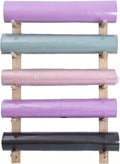 Wood 2-9 Tier Yoga Mat Organizer
