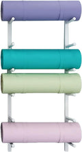 White 4-Tier Yoga Mat Storage Rack
