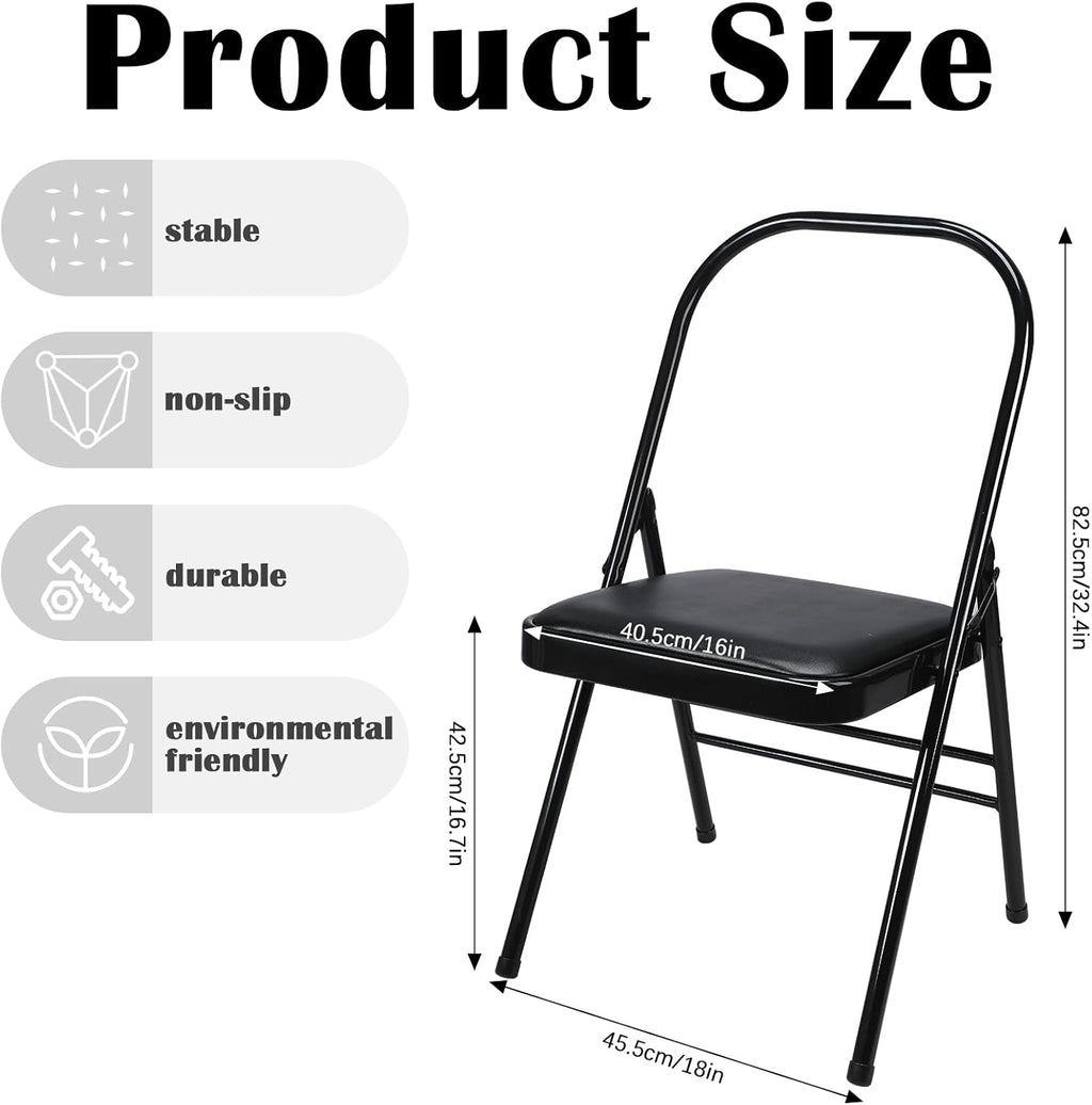 Folding Yoga Chair for Balance Training