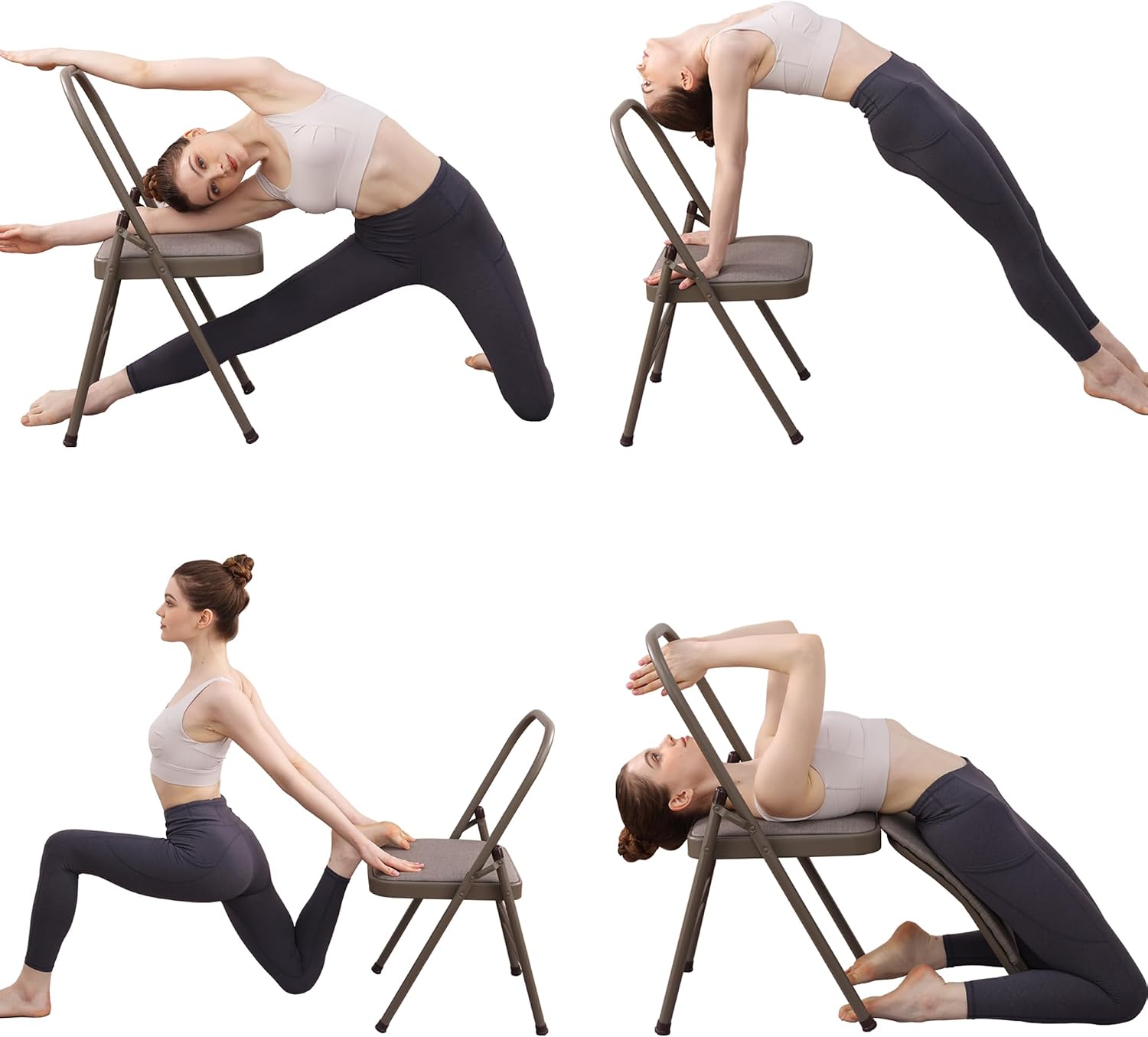 Yoga Auxiliary Chair for Core Training