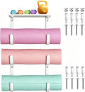 Rubber Yoga Mat Wall Storage Rack