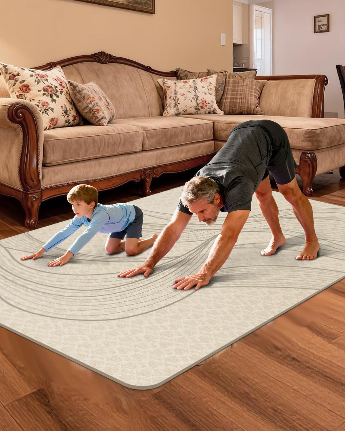 10mm Thick Extra Large TPE Yoga Mat