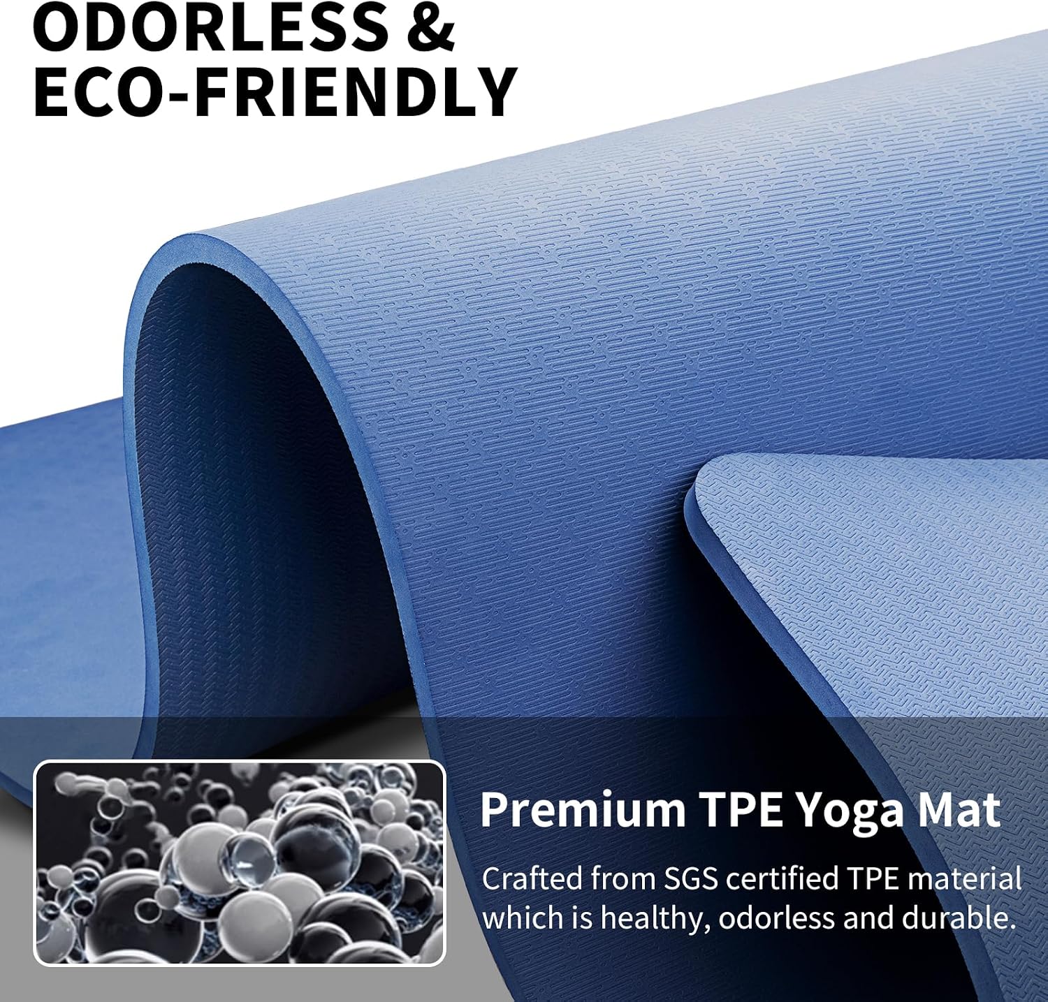 Extra Long Thick TPE Yoga Mat