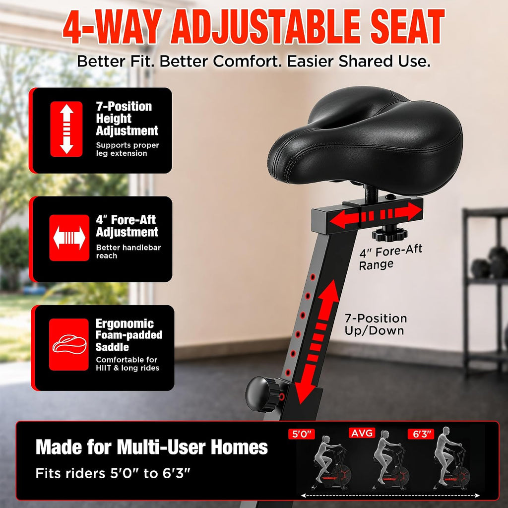 Air Resistance Indoor Cycling Bike