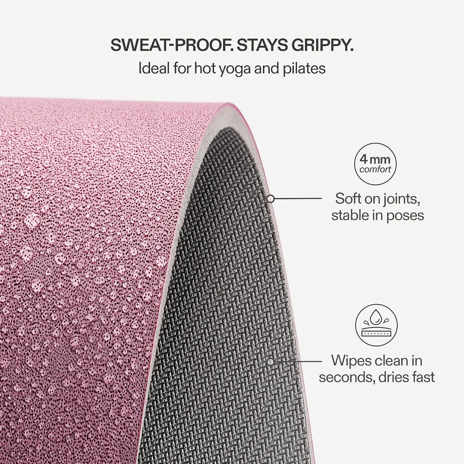 Premium PU Natural Rubber Yoga Mat